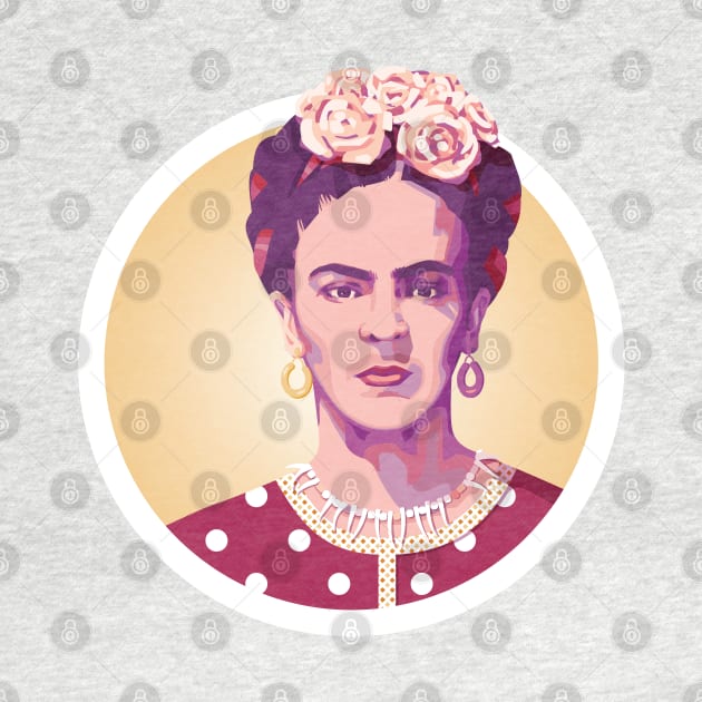 Frida Kahlo by Inchpenny